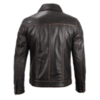 Manteaux d'extérieur en cuir pour hommes avec logo personnalisé et votre propre conception avec veste d'hiver Veste tendance pour hommes