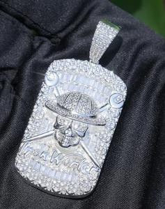 Moissanite จี้ Iced Out จี้ ฮิปฮอป จี้ เครื่องประดับ Moissanite เครื่องประดับที่กําหนดเอง Moissanite สร้อยคอ - Product Image 2