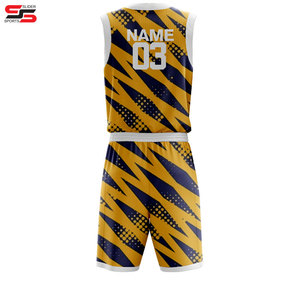 เครื่องแบบบาสเก็ตบอลสำหรับเด็กผู้ชายชุดเล่นกีฬาพิมพ์ลายโลโก้ผ้าโพลีเอสเตอร์ตามสั่งแบบมืออาชีพ - Product Image 2