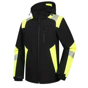 High Quality Customized Waterproof Hi Visibility Workwear <b>Jackets</b> Plus Size Unisex Latest Design Lightweight Front Polyester - Product Image 4