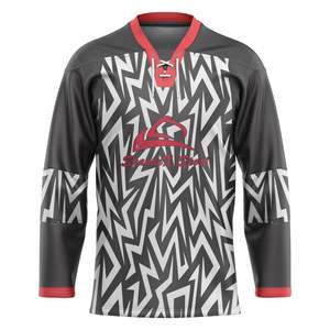 Maillots de hockey personnalisés de haute qualité 100% polyester, vêtements de sport personnalisés, commande en gros pour équipe, respirant, imprimé par sublimation - Product Image 1
