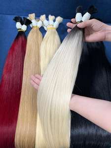 ผมต่อคุณภาพดีที่สุด 10A SDD เวอร์จิ้น เรมี่ แท้ 100% แบบเส้นเดี่ยว ตรง สีธรรมชาติ ผมเวียดนาม ขายส่งจำนวนมาก - Product Image 3