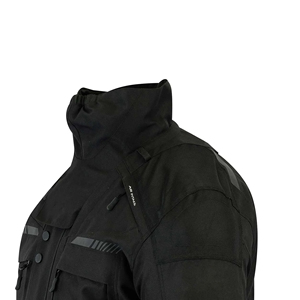 Chaqueta Textil para Motocicleta de Cordura Negra de Alta Calidad, Impermeable, Transpirable, Resistente al Viento, Anti-UV, Diseño Personalizado para Equipos de Carreras, Nueva - Product Image 4