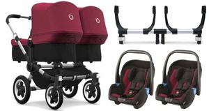 GOOD Quality <b>Strollers</b> Walkers & Carriers Bugub_bee D-onk_ey 5 Twin <b>Double</b> Complete Set OEM ODM DIY Industrial - Product Image 2