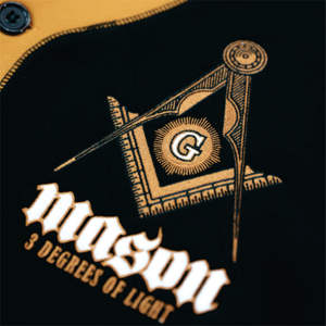 Cardigan Mason-80% coton, 20% polaire polyester | Cardigan pour homme noir avec broderie du logo de l'équipe, design confortable et élégant - Product Image 3