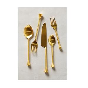 Juego de Cubiertos de Acero Inoxidable, Pulido Espejo, Cubiertos Dorados para Cocina - Product Image 3