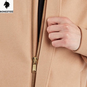 แจ็กเก็ตขนสัตว์ของผู้ชายคอปกตั้งสบายตัวอักษรอบอุ่นกันลมน้ำหนักเบาราคาสมเหตุสมผล - Product Image 5