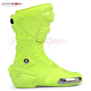 Zapatos de moto para hombre con absorción de impactos y Elegante ropa de calle, zapatos de motociclista protectores para hombre - Product Image 2