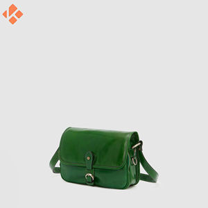 Bolso cruzado único personalizado de gama alta para mujer, cuero de vaca genuino con cremallera, Bolsos De Mujer de gama alta personalizados a la moda - Product Image 4