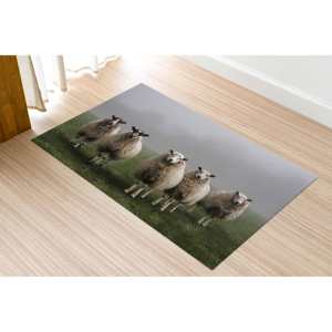 Tapis imprimé d'inspiration naturelle, antidérapant, design 3D personnalisé pour la cuisine et le salon, tapis en velours de luxe - Product Image 1