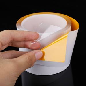 Vizlent White Gloss Resistant High Temperature PCB Barcode Serial Number <b>Thermal</b> Transfer Polyimide <b>Label</b> Sticker Roll Material - Product Image 3