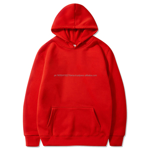 Logo personnalisé Meilleur Oem Nouvelle Marque Tendance Style Américain Couleur Unie Sweat à Capuche en Coton pour Hommes Épais Lâche Personnalisation Hoodies - Product Image 3
