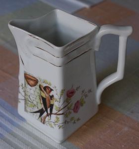 MAKING Design classique Pichet à eau en résine de polyester Texture en résine avec motif tourbillon Aqua Abricot pour la cuisine Cadeaux de Noël - Product Image 3