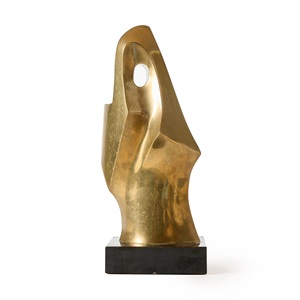 Sculpture contemporaine en aluminium avec forme abstraite et surface polie idéale pour la décoration intérieure moderne ou l'exposition de bureau - Product Image 1