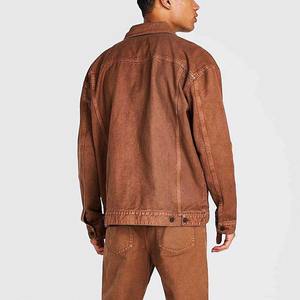 Dernière Tendance : Veste en Jean Formelle pour Homme Printemps, Style Urbain, Boutons Cachés, Personnalisable OEM, Excellent Prix de Gros - Product Image 4