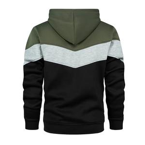 Sudadera Corta Térmica de Felpa 100% Algodón con Estampado de Letras en Relieve Personalizadas y Bolsillos Laterales para Hombre - Product Image 5