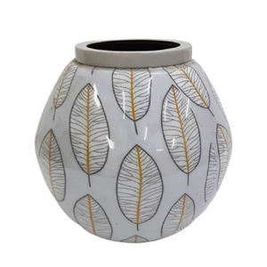 Vase à fleurs en aluminium laiton, décoratif, pour la maison, finition Antique, Style de luxe, personnalisé, vente en gros, 50 pièces - Product Image 5