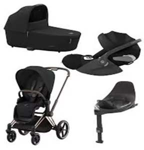 BEST SELLING 100% Qualité Supérieure CY BEX Poussette 3 en 1 Système de Voyage Poussette Réglable et Ensemble d'Accessoires - Product Image 1