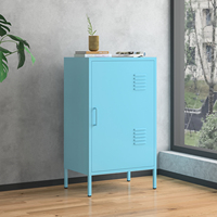 Buffet en métal moderne de luxe avec portes en acier Meubles en fer pour salle à manger et salon Usage domestique et rangement pour chambre à coucher