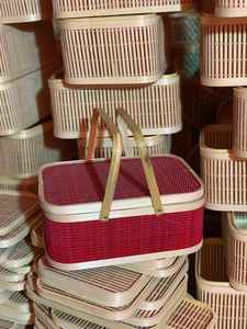 Produits artisanaux en bambou du Vietnam boîte carrée en osier en bambou cadeau nouveau modèle 2024 - Product Image 5