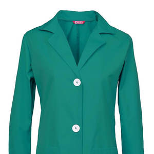 Capa médica profesional para mujer, resistente a fluidos antibacterianos, bata de laboratorio personalizada para mujer - Product Image 3