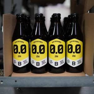 Pack 24x33cl Zero 0% cerveza Bertinchamps Bélgica cervecería local auténtica sin alcohol etiqueta blanca venta de botella halal sin alcohol - Product Image 2