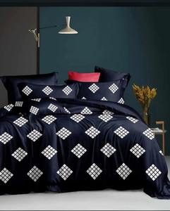 Ensemble de literie de luxe en microfibre douce, 500 fils, écologique, résistant à l'eau, avec housse de couette moderne en 3D - Product Image 3