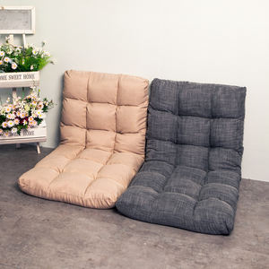 Tatami reclinable de estilo japonés moderno para sala de estar, sofá cama plegable de tela, reposabrazos, portátil, bajo - Product Image 3