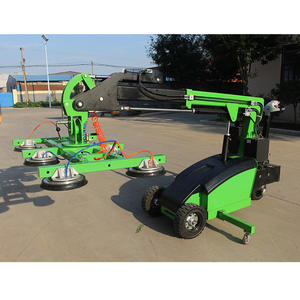 Carro de transferencia de vidrio de alta calidad Ventosas de vacío eléctricas Máquina elevadora de vidrio para vidrio móvil - Product Image 2