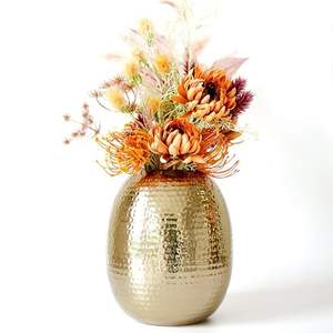 Vase à fleurs de bohème en laiton d'approvisionnement direct d'usine pour l'utilisation de bureau à domicile - Product Image 6