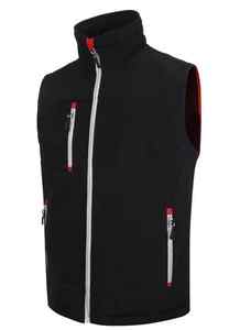 Gilet en polyester à col montant pour homme, léger, respirant, coupe-vent, sans manches, veste décontractée d'extérieur, chaude et tendance - Product Image 6