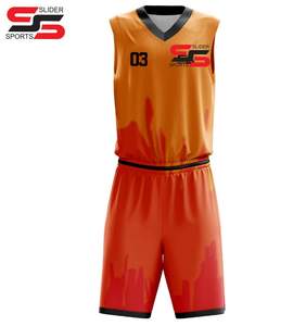 Kit d'uniforme de l'équipe de basket-ball à vente rapide avec maillot de basket-ball brodé et ensemble short - Product Image 6