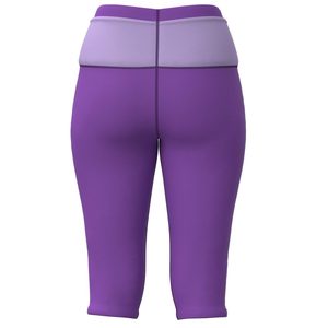 Leggings de sport pour femme, longueur cheville, avec 360 poches, respirants, couleur unie, couleur amande printanière - Product Image 3