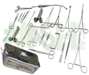 Instruments de chirurgie mineure, ensemble de 41 pièces |   Kit d'Instruments Chirurgicaux Généraux |   Instruments réutilisables en acier inoxydable pour hôpital et clinique - Product Image 5
