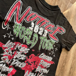 T-shirt personnalisé à col en O pour hommes de haute qualité 100% coton respirant noir Jersey lettre motif uni High Street T-shirts tricotés - Product Image 3