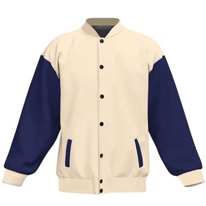 Varsity Jacket Zip Up Letterman Jacket Survêtement Printemps Automne Vêtements Rose Chaud - Product Image 2