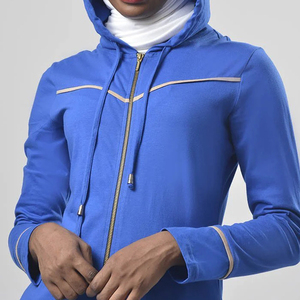 Abaya ouverte en mousseline de soie imprimée de marbre pour femmes musulmanes Taille unique Modeste et simple à motifs de papillons pour toutes les saisons Teint uni - Product Image 5