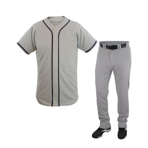 Diseños decentes Uniforme de béisbol OEM Uniformes de softbol Nombre y número personalizados Ropa de béisbol sublimada - Product Image 4