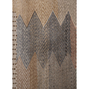 Alfombras Anudadas a Mano de Lana y Seda de Bambú con Patrón Geométrico Manchaha, Rosa y Morado para Uso Doméstico-Les-2766 - Product Image 3