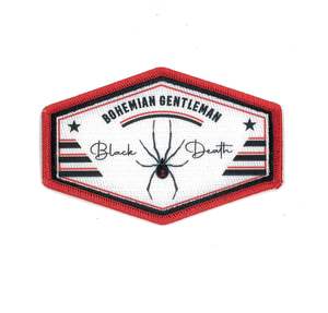 Sublimation patches with embroidery border and <b>velcro</b> - Product Image 2