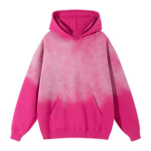 Sudadera con capucha y pantalones de lavado ácido de 100% algodón con logotipo personalizado para hombre con cremallera sudaderas con capucha informales de invierno - Product Image 5