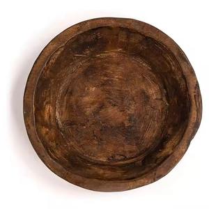 Frutero de Madera Natural Hecho a Mano, Plato para Servir, Decoración Rústica para Mesa de Cocina, Exhibición de Productos Frescos y Decoración del Hogar - Product Image 2