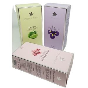 Cajas de Embalaje de Colonia de Lujo Reciclables con Impresión Offset Personalizada, Recubrimiento UV y Lámina Dorada, con Caja de Cartón Estilo Avión - Product Image 2