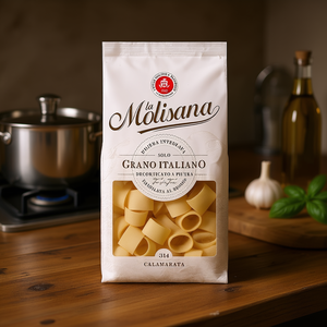 Pasta Molisana N. 314 Calamarata Grano Duro Non Raffinato Sacchetto da 500g - Product Image 3