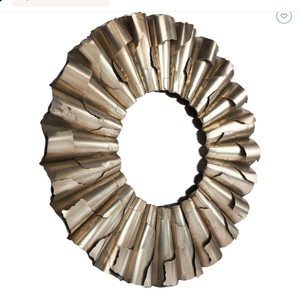 Decoración de pared de espejo de madera colorido hecho a mano de diseño moderno Compre ahora-China Rattan Mirrors Frames Glass International - Product Image 5