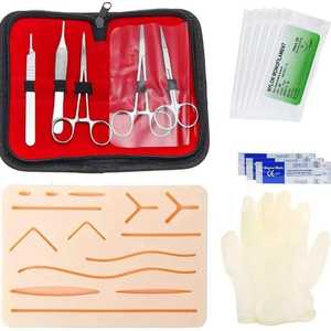 Almohadilla de sutura de 3 capas, almohadillas de entrenamiento manuales, reutilizables mejoradas para estudiantes de medicina, enfermeras, adición perfecta para kits de práctica de sutura - Product Image 2