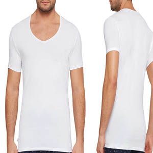 เสื้อยืดฮิปฮอปผ้าฝ้าย100% สำหรับผู้ชายลายสีทึบออกแบบโลโก้ได้ตามต้องการ - Product Image 5