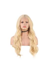 Transforma tu aspecto con Peluca de encaje HD de color rubio 613 Shine & Style - Product Image 3