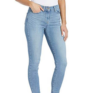 Pantalones Vaqueros de Mezclilla de Alta Calidad para Mujer, Corte Recto, Cintura Media, Resistentes al Viento, Cierre de Botón, Estilo Casual para Otoño e Invierno - Product Image 2