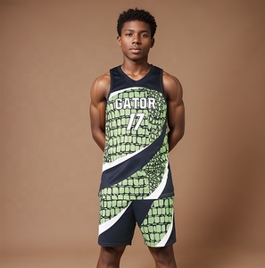 Uniformes de Baloncesto de Equipo de Alta Calidad de Secado Rápido al por Mayor de Fábrica, Camisetas de Baloncesto Unisex de Talla Grande 100% Poliéster - Product Image 6